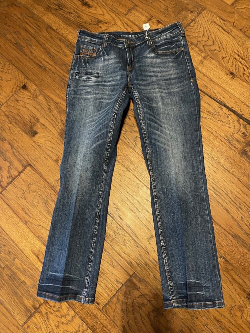 COWGIRL TUFF EARTH SHATTERED 33 X 33